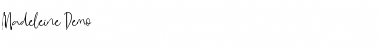 Download Madeleine Demo Font Download Madeleine Demo Font