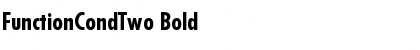 Download FunctionCondTwo Font Download FunctionCondTwo Font
