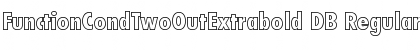 Download FunctionCondTwoOutExtrabold DB Font Download FunctionCondTwoOutExtrabold DB Font