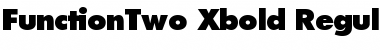 Download FunctionTwo-Xbold Font Download FunctionTwo-Xbold Font