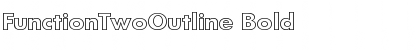 Download FunctionTwoOutline Font Download FunctionTwoOutline Font