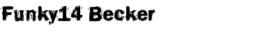 Download Funky14 Becker Font Download Funky14 Becker Font