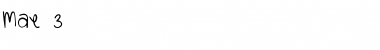 Download Mae_3 Font Download Mae_3 Font