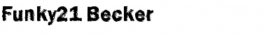 Download Funky21 Becker Font Download Funky21 Becker Font