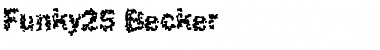 Download Funky25 Becker Font Download Funky25 Becker Font
