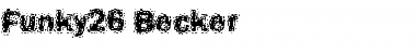 Download Funky26 Becker Font Download Funky26 Becker Font