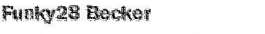 Download Funky28 Becker Font Download Funky28 Becker Font