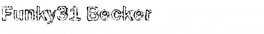 Download Funky31 Becker Font Download Funky31 Becker Font