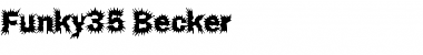 Download Funky35 Becker Font Download Funky35 Becker Font