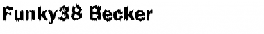 Download Funky38 Becker Font Download Funky38 Becker Font