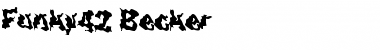 Download Funky42 Becker Font Download Funky42 Becker Font