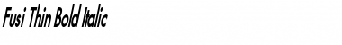 Download Fusi Thin Font Download Fusi Thin Font