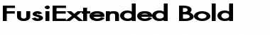 Download FusiExtended Font Download FusiExtended Font