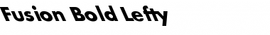 Download Fusion-Bold Lefty Font Download Fusion-Bold Lefty Font