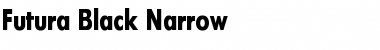 Download Futura Black Narrow Font Download Futura Black Narrow Font