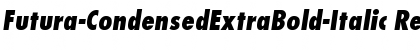 Download Futura-CondensedExtraBold-Italic Font Download Futura-CondensedExtraBold-Italic Font