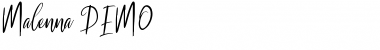 Download Malenna Font Download Malenna Font