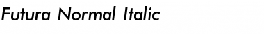 Download Futura-Normal-Italic Font Download Futura-Normal-Italic Font