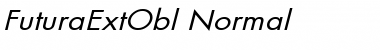 Download FuturaExtObl-Normal Font Download FuturaExtObl-Normal Font