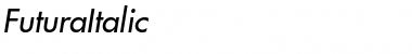 Download FuturaItalic Font Download FuturaItalic Font