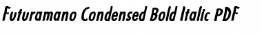 Download Futuramano Condensed Font Download Futuramano Condensed Font