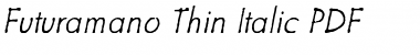 Download Futuramano Thin Font Download Futuramano Thin Font
