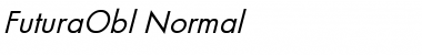 Download FuturaObl-Normal Font Download FuturaObl-Normal Font