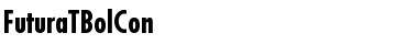 Download FuturaTBolCon Font Download FuturaTBolCon Font