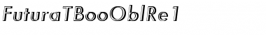 Download FuturaTBooOblRe1 Font Download FuturaTBooOblRe1 Font