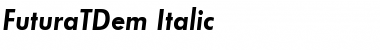 Download FuturaTDem Font Download FuturaTDem Font
