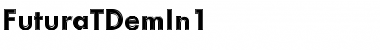 Download FuturaTDemIn1 Font Download FuturaTDemIn1 Font