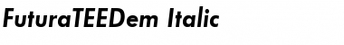 Download FuturaTEEDem Font Download FuturaTEEDem Font