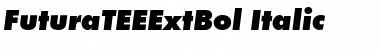 Download FuturaTEEExtBol Font Download FuturaTEEExtBol Font