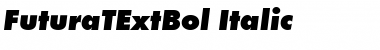 Download FuturaTExtBol Font Download FuturaTExtBol Font
