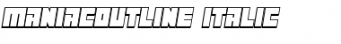 Download Maniac Outline Font Download Maniac Outline Font