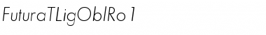 Download FuturaTLigOblRo1 Font Download FuturaTLigOblRo1 Font