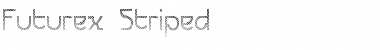Download Futurex Striped Font Download Futurex Striped Font
