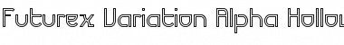 Download Futurex Variation Alpha Hollow Font Download Futurex Variation Alpha Hollow Font