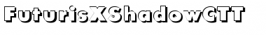 Download FuturisXShadowCTT Font Download FuturisXShadowCTT Font