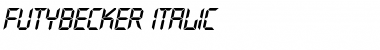 Download FutyBecker Font Download FutyBecker Font