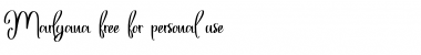 Download Marlyana Font Download Marlyana Font