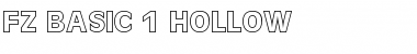 Download FZ BASIC 1 HOLLOW Font Download FZ BASIC 1 HOLLOW Font