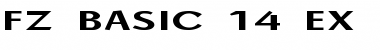 Download FZ BASIC 14 EX Font Download FZ BASIC 14 EX Font