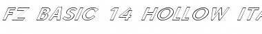 Download FZ BASIC 14 HOLLOW ITALIC Font Download FZ BASIC 14 HOLLOW ITALIC Font