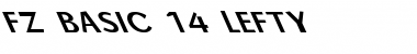 Download FZ BASIC 14 LEFTY Font Download FZ BASIC 14 LEFTY Font