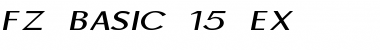 Download FZ BASIC 15 EX Font Download FZ BASIC 15 EX Font