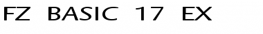 Download FZ BASIC 17 EX Font Download FZ BASIC 17 EX Font