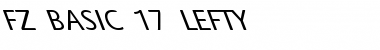 Download FZ BASIC 17 LEFTY Font Download FZ BASIC 17 LEFTY Font