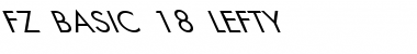 Download FZ BASIC 18 LEFTY Font Download FZ BASIC 18 LEFTY Font