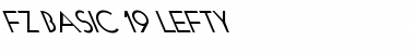 Download FZ BASIC 19 LEFTY Font Download FZ BASIC 19 LEFTY Font